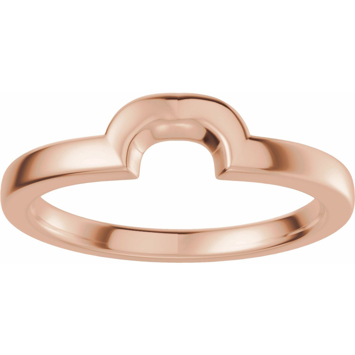 Band for 8x6 mm Elongated Cushion Ring