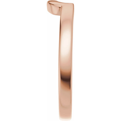 Band for 9x7 mm Elongated Cushion Ring