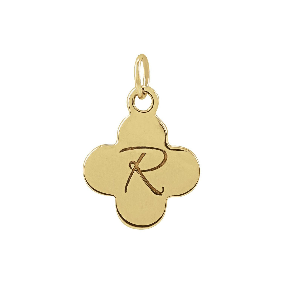 Engravable Clover Pendant