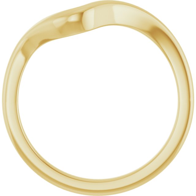 Band for 8.5x5 mm Pear Ring
