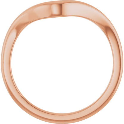 Band for 9x4.5 mm Marquise Ring, 7.2 mm