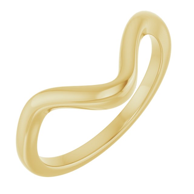 Band for 6x6 mm Heart Ring