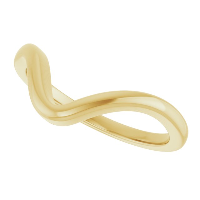 Band for 6x6 mm Heart Ring