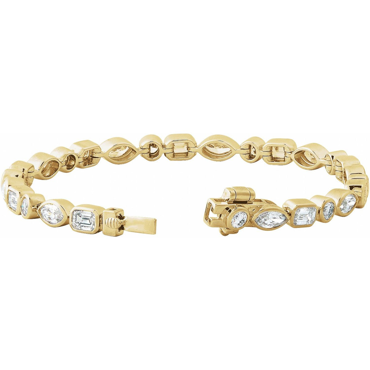 7 1/8 CTW Lab-Grown Diamond Line 7" Bracelet
