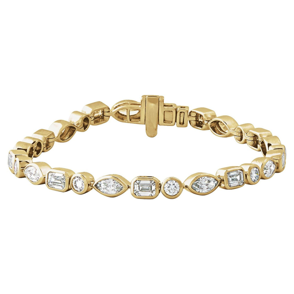 7 1/8 CTW Lab-Grown Diamond Line 7" Bracelet