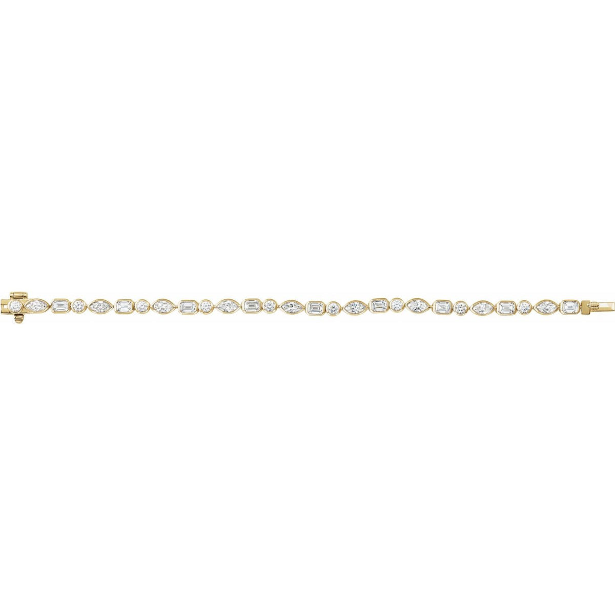 7 1/8 CTW Lab-Grown Diamond Line 7" Bracelet