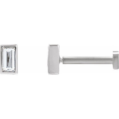 .07 CT Lab-Grown Diamond Stud Earring