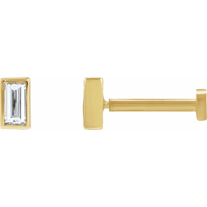 .07 CT Lab-Grown Diamond Stud Earring