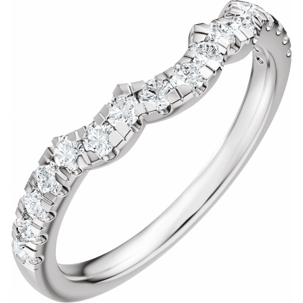 1/3 CTW Lab-Grown Diamond Matching Band, 2.2 mm