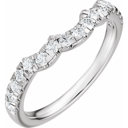1/3 CTW Lab-Grown Diamond Matching Band, 2.2 mm