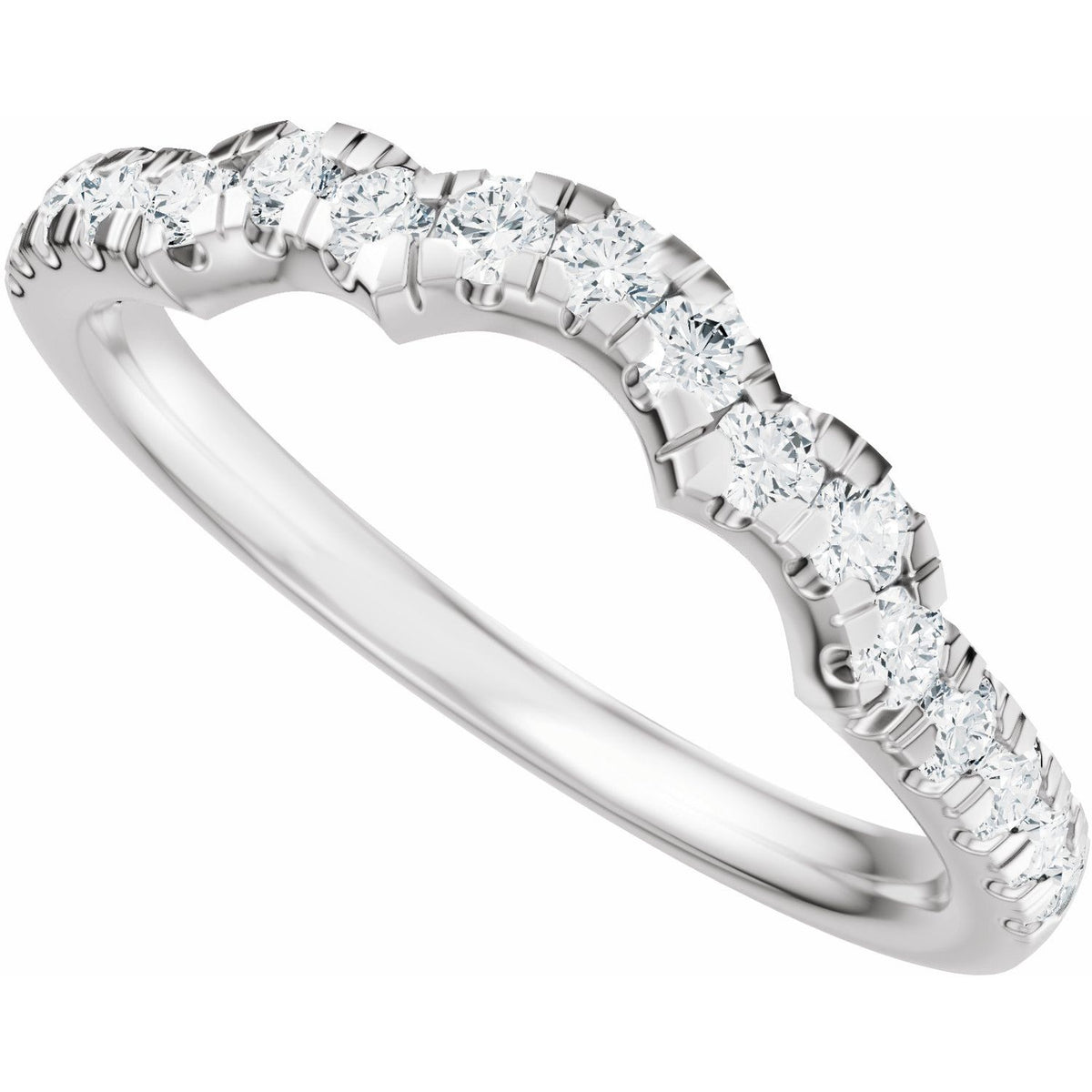 1/3 CTW Lab-Grown Diamond Matching Band, 2.2 mm