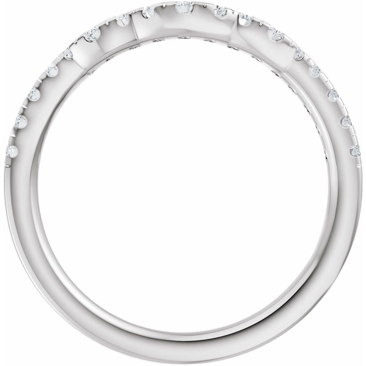 1/3 CTW Lab-Grown Diamond Matching Band, 2.2 mm