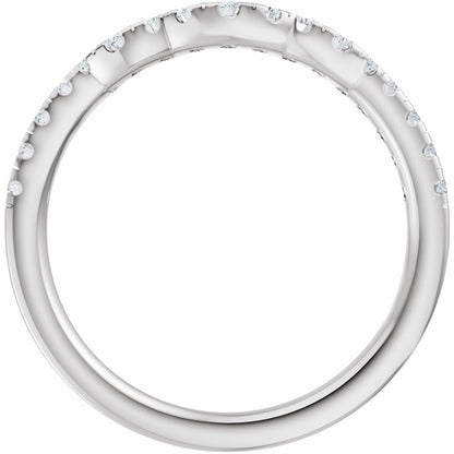1/3 CTW Lab-Grown Diamond Matching Band, 2.2 mm