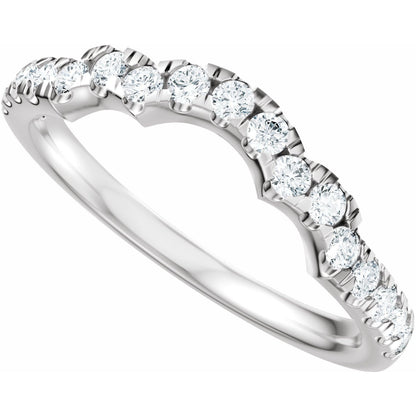 1/3 CTW Lab-Grown Diamond Matching Band, 2.2 mm