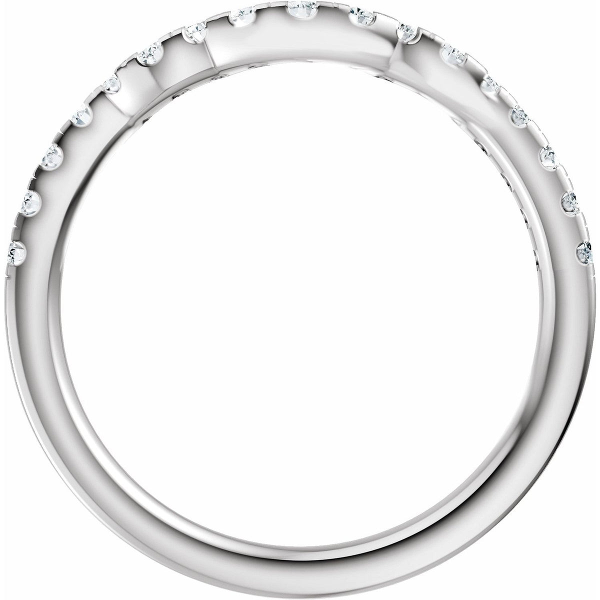 1/3 CTW Lab-Grown Diamond Matching Band, 2.2 mm