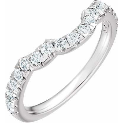 1/4 CTW Lab-Grown Diamond Matching Band, 2.2 mm