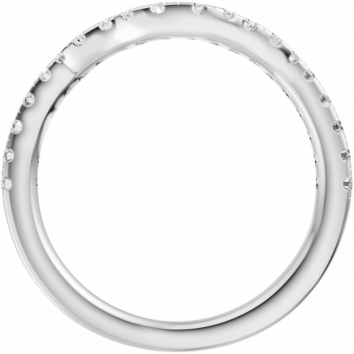 1/4 CTW Lab-Grown Diamond Matching Band, 2.2 mm