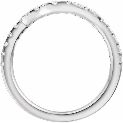 1/4 CTW Lab-Grown Diamond Matching Band, 2.2 mm