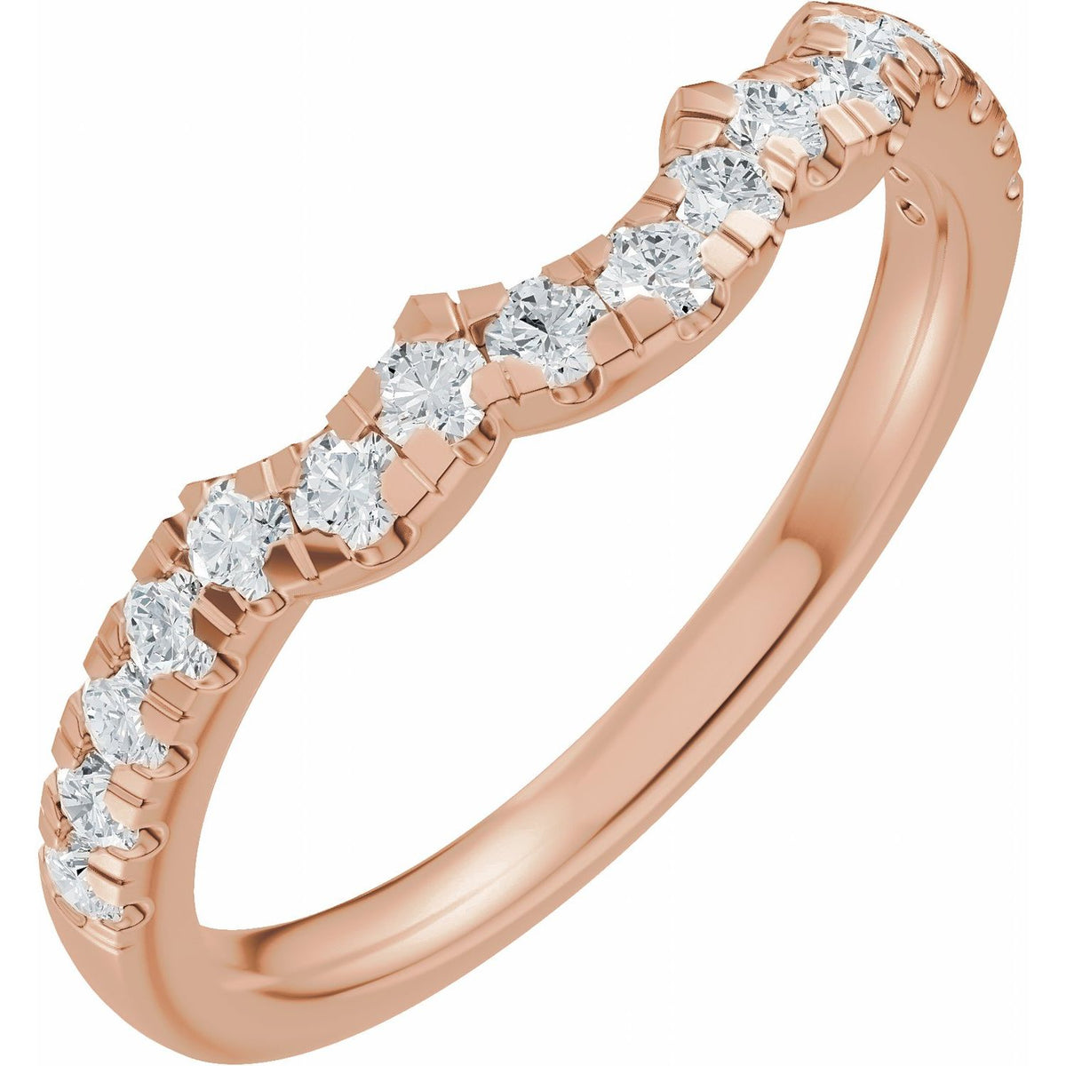 1/3 CTW Lab-Grown Diamond Matching Band, 2.2 mm
