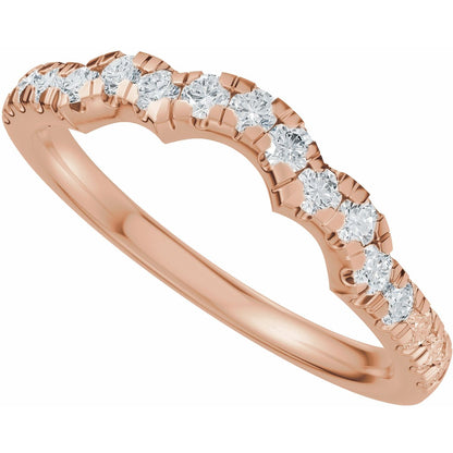 1/3 CTW Lab-Grown Diamond Matching Band, 2.2 mm