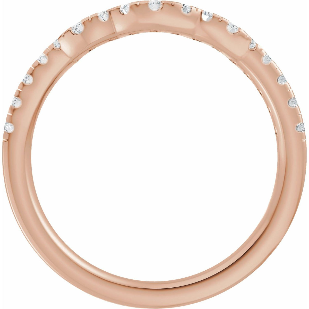 1/3 CTW Lab-Grown Diamond Matching Band, 2.2 mm