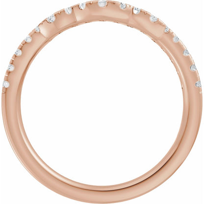 1/3 CTW Lab-Grown Diamond Matching Band, 2.2 mm