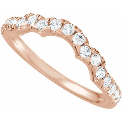 1/4 CTW Lab-Grown Diamond Matching Band, 2.2 mm
