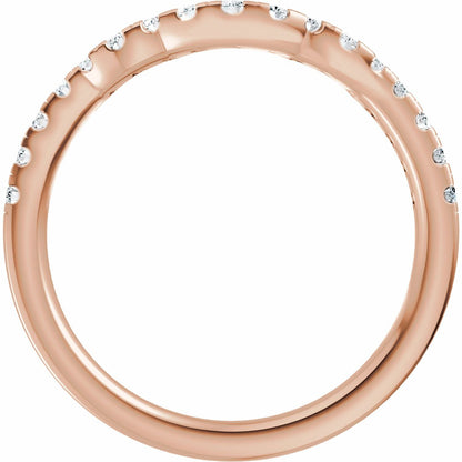 1/4 CTW Lab-Grown Diamond Matching Band, 2.2 mm