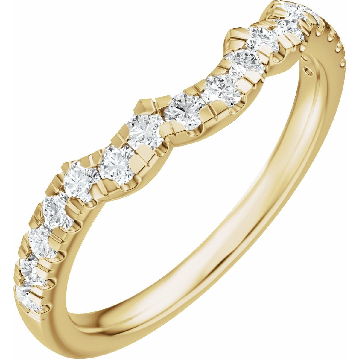 1/3 CTW Lab-Grown Diamond Matching Band, 2.2 mm