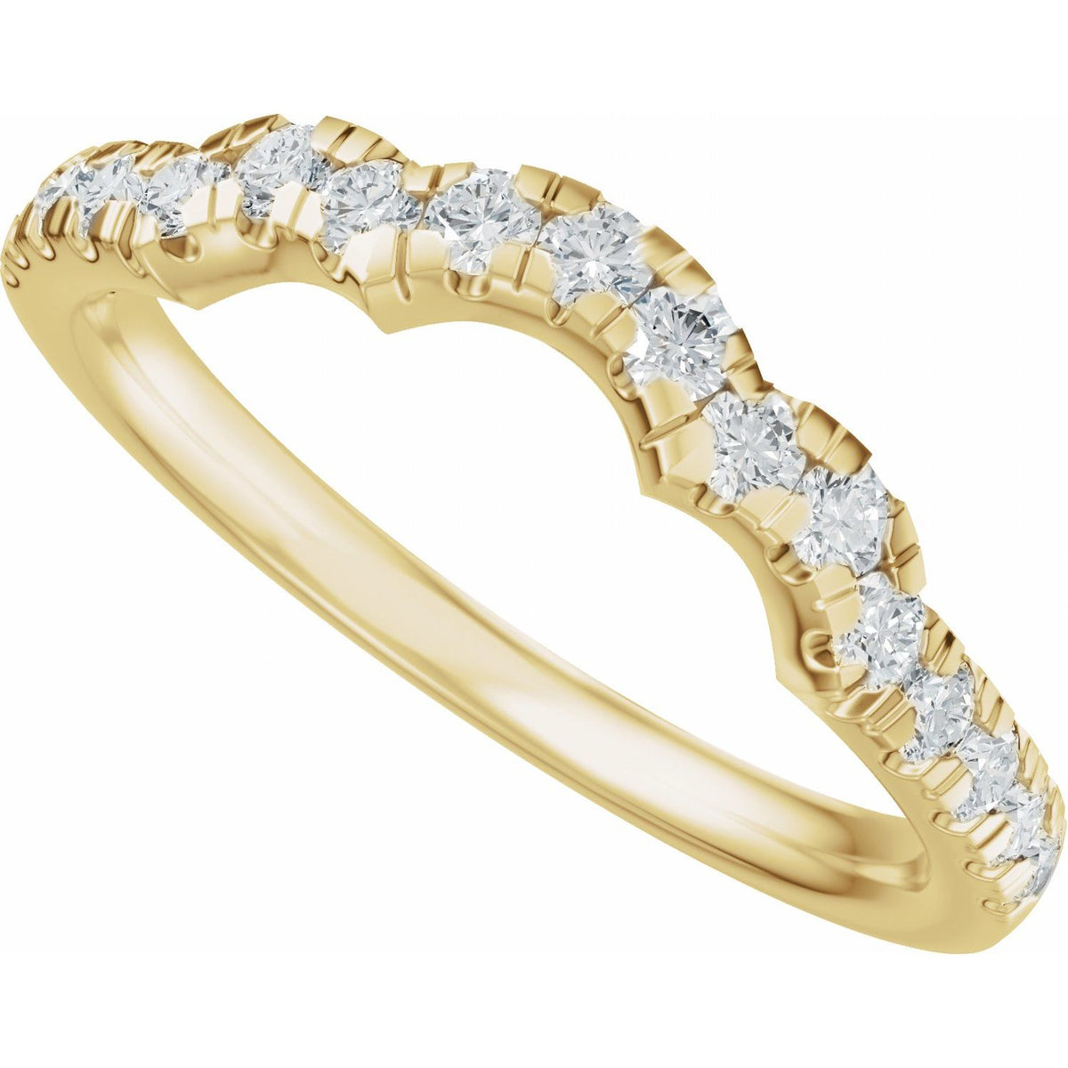 1/3 CTW Lab-Grown Diamond Matching Band, 2.2 mm