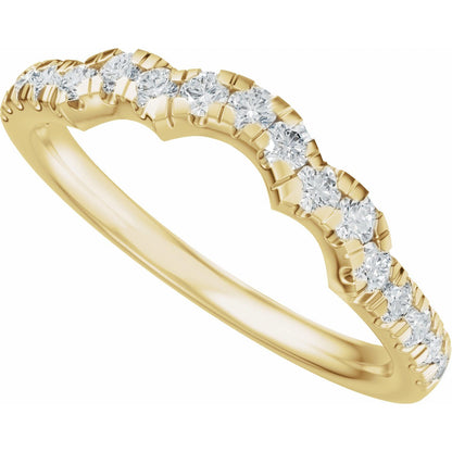 1/3 CTW Lab-Grown Diamond Matching Band, 2.2 mm