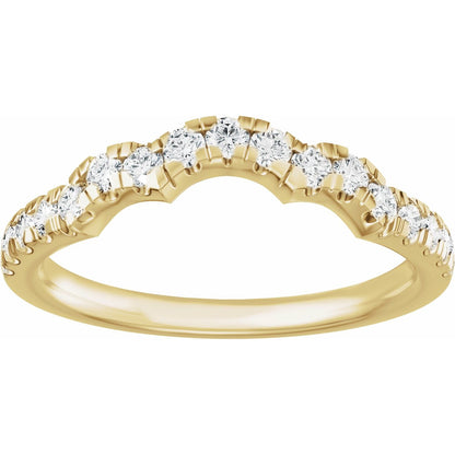 1/3 CTW Lab-Grown Diamond Matching Band, 2.2 mm