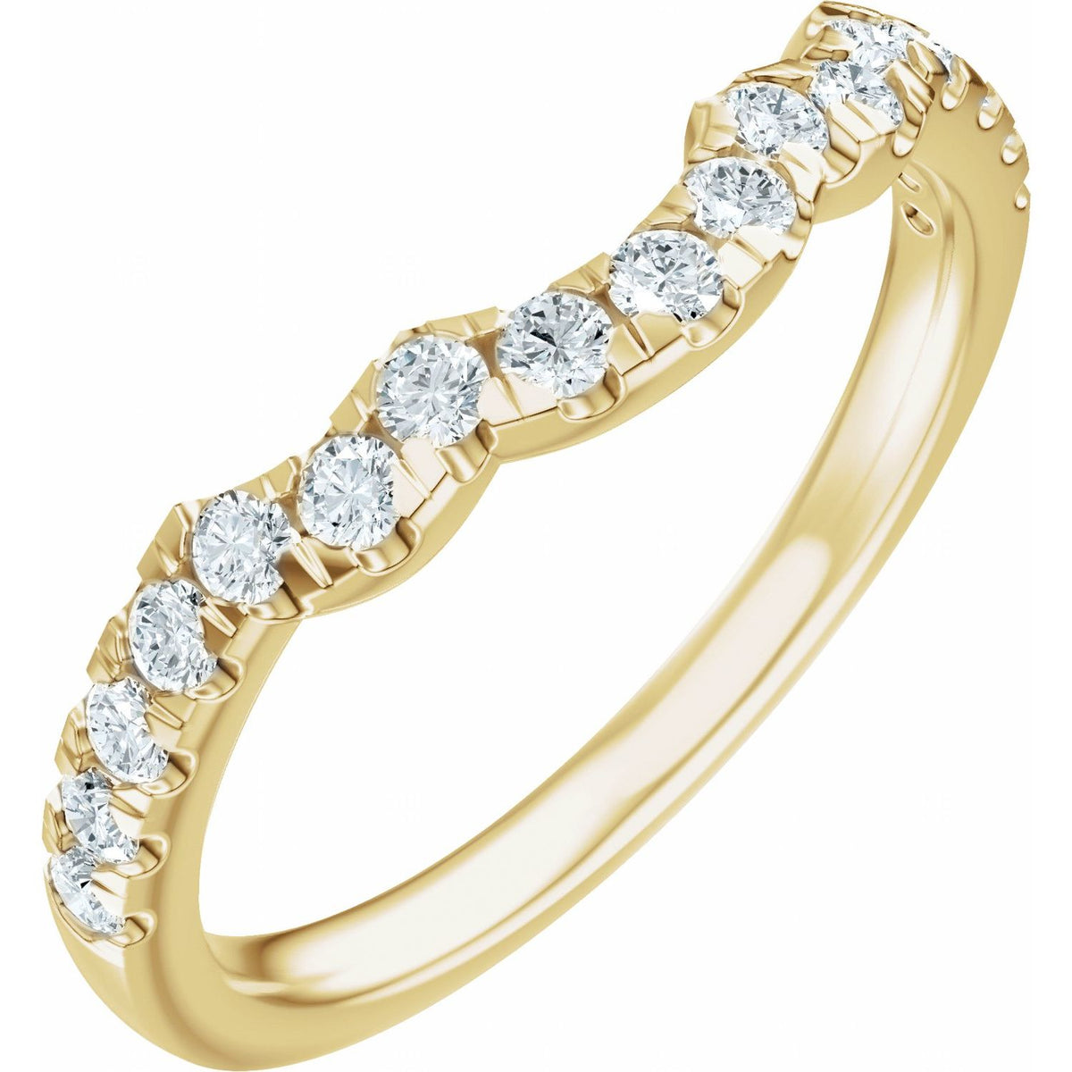 1/3 CTW Lab-Grown Diamond Matching Band, 2.2 mm