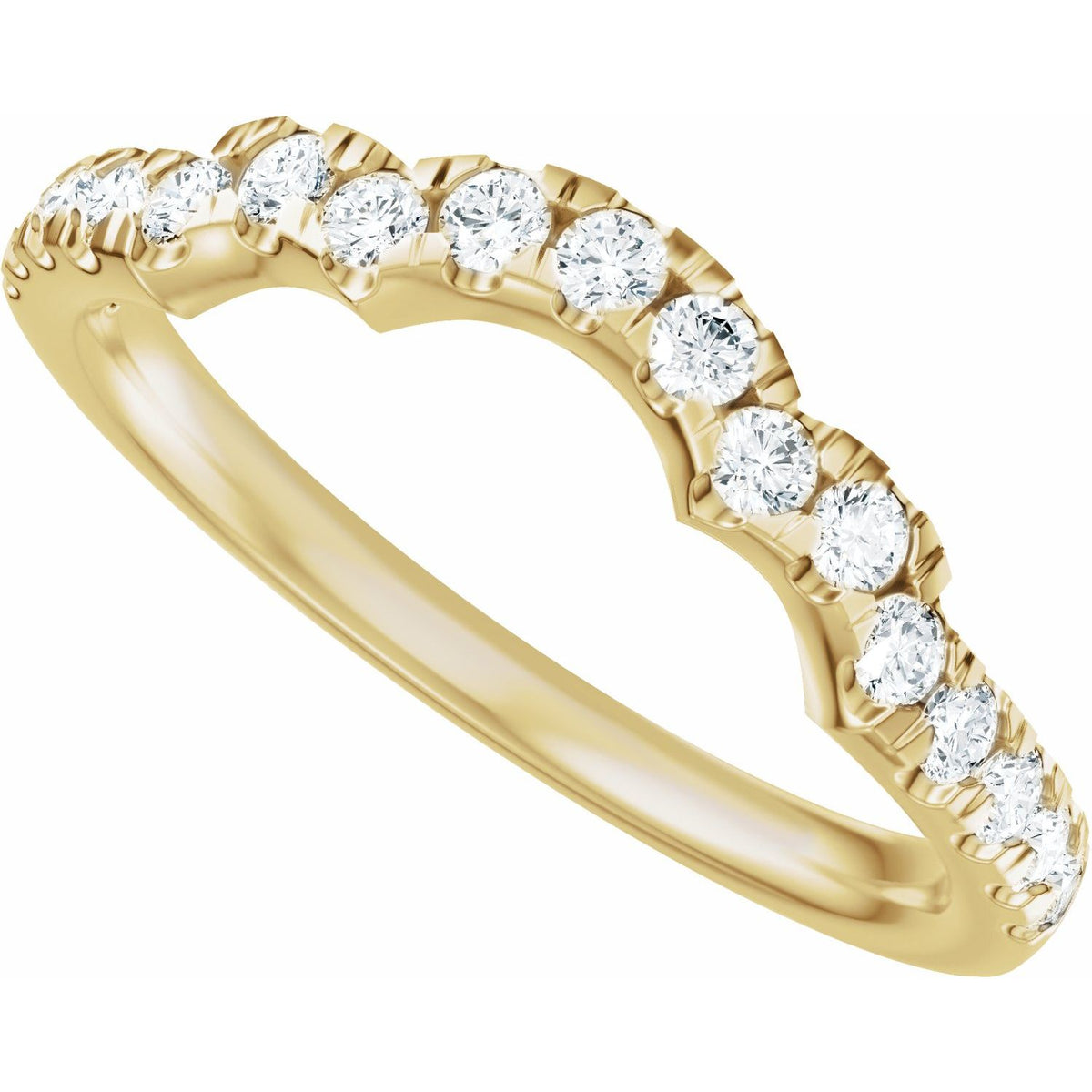 1/3 CTW Lab-Grown Diamond Matching Band, 2.2 mm