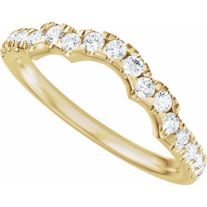 1/3 CTW Lab-Grown Diamond Matching Band, 2.2 mm