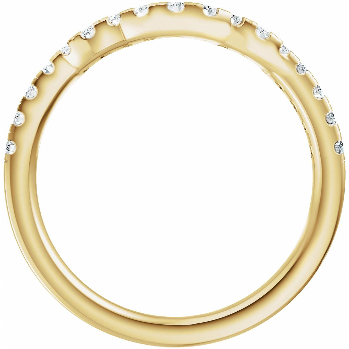 1/3 CTW Lab-Grown Diamond Matching Band, 2.2 mm