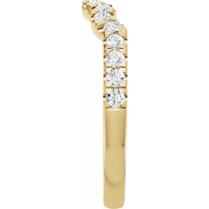 1/3 CTW Lab-Grown Diamond Matching Band, 2.2 mm