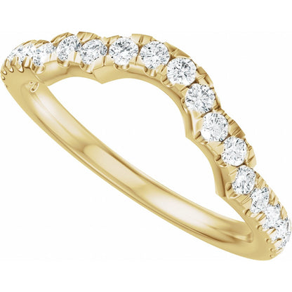 1/4 CTW Lab-Grown Diamond Matching Band, 2.2 mm
