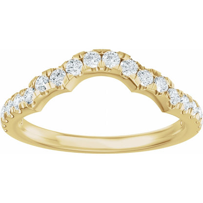 1/4 CTW Lab-Grown Diamond Matching Band, 2.2 mm