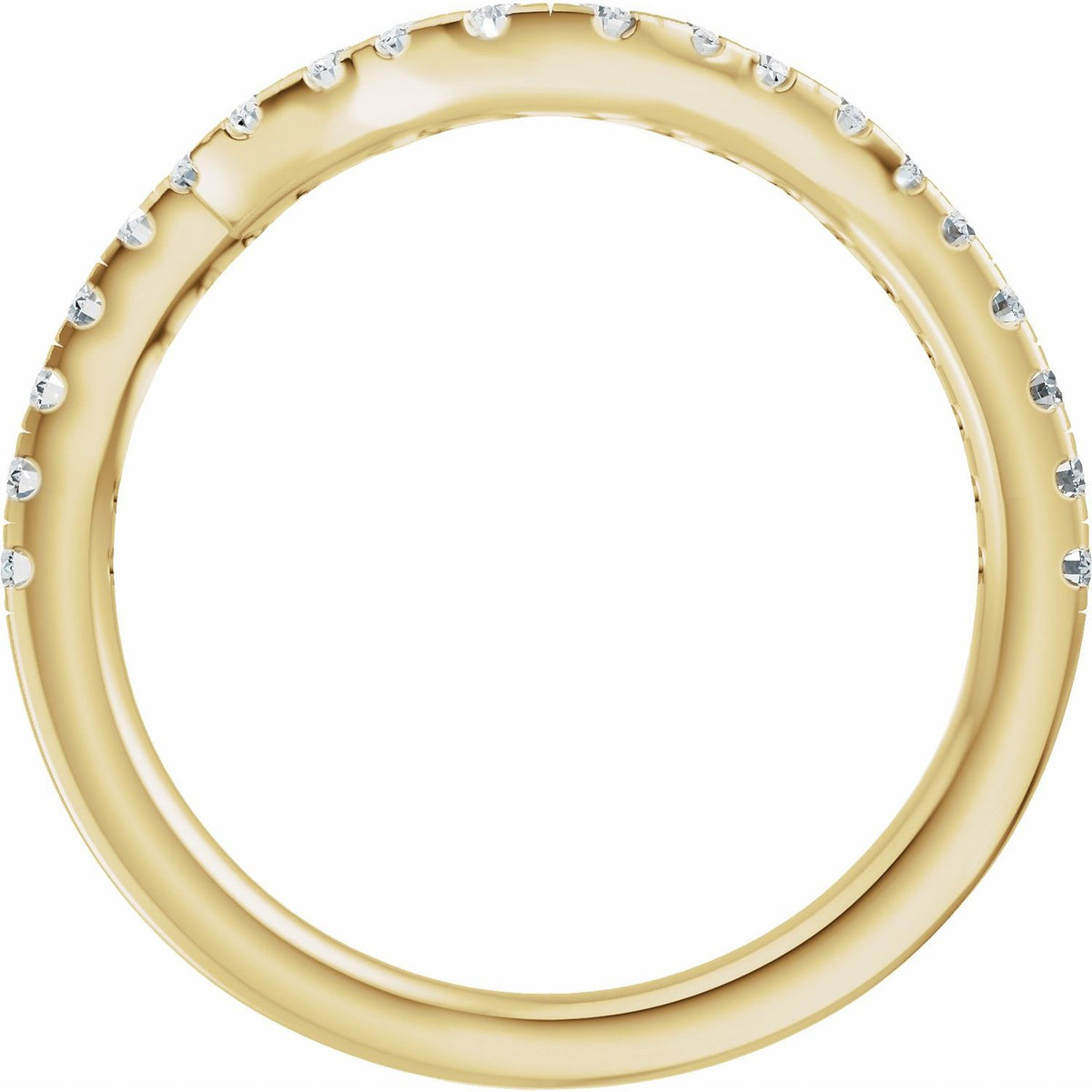 1/4 CTW Lab-Grown Diamond Matching Band, 2.2 mm