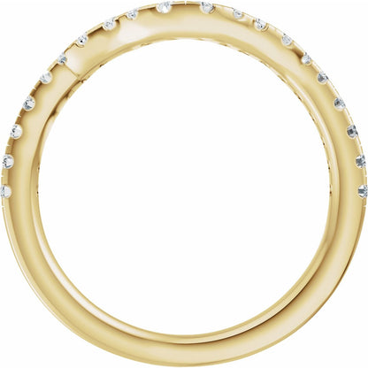 1/4 CTW Lab-Grown Diamond Matching Band, 2.2 mm