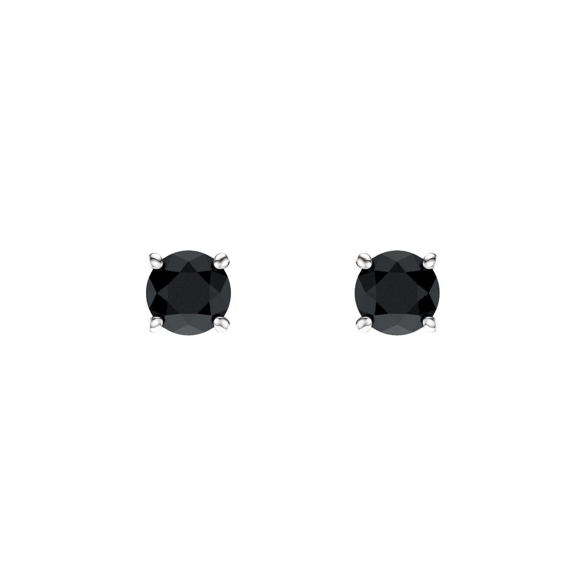 Natural Black Onyx Earrings