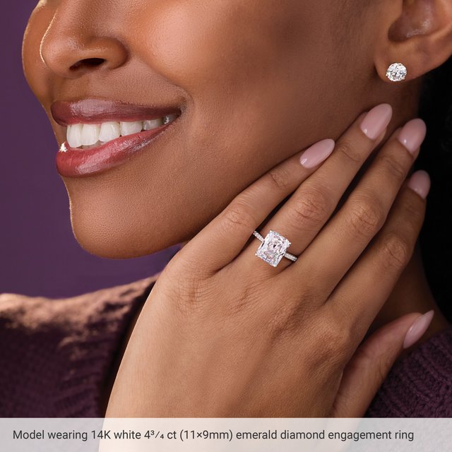 1 1/8 CTW Lab-Grown Diamond Engagement Ring
