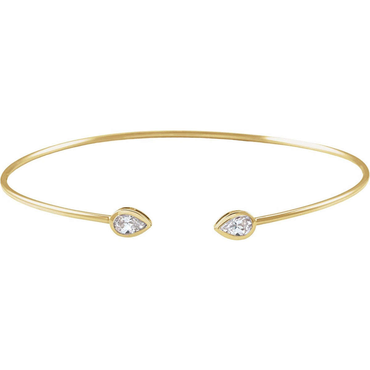 1/2 CTW Lab-Grown Diamond Bangle Bracelet