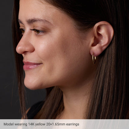 Hinged Hoop Earring (87384)
