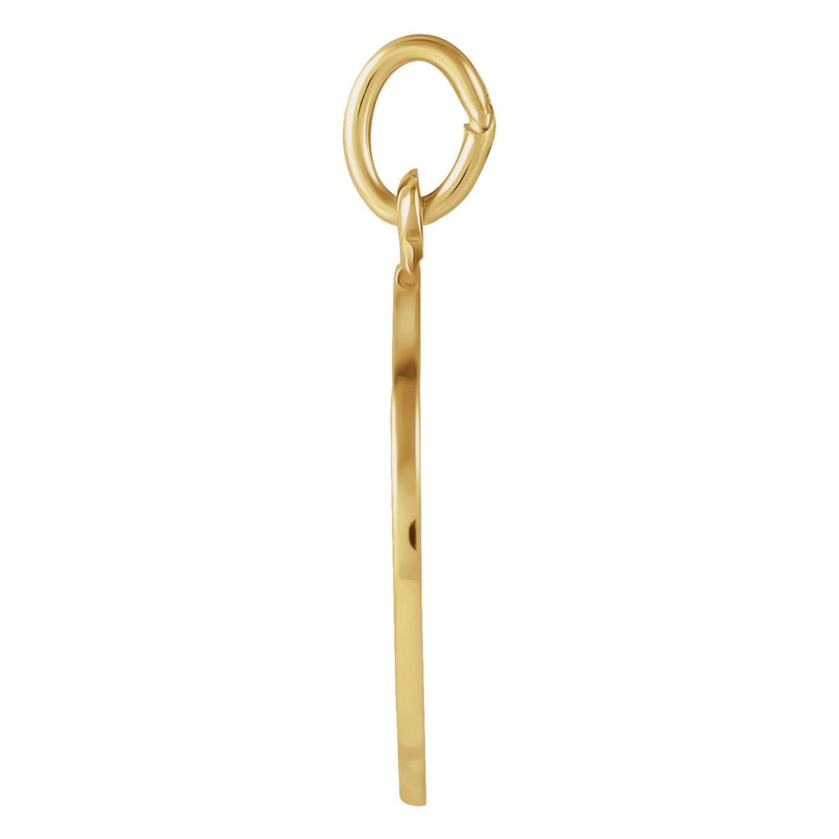 14K Yellow Gold Round St. Joseph Medal