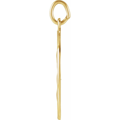 14K Yellow Gold Round St. Joseph Medal