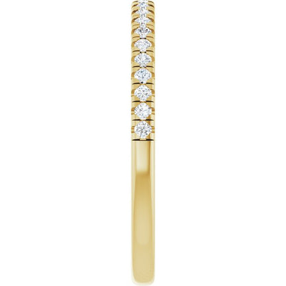 1/5 CTW Lab-GrownDiamond Matching Band