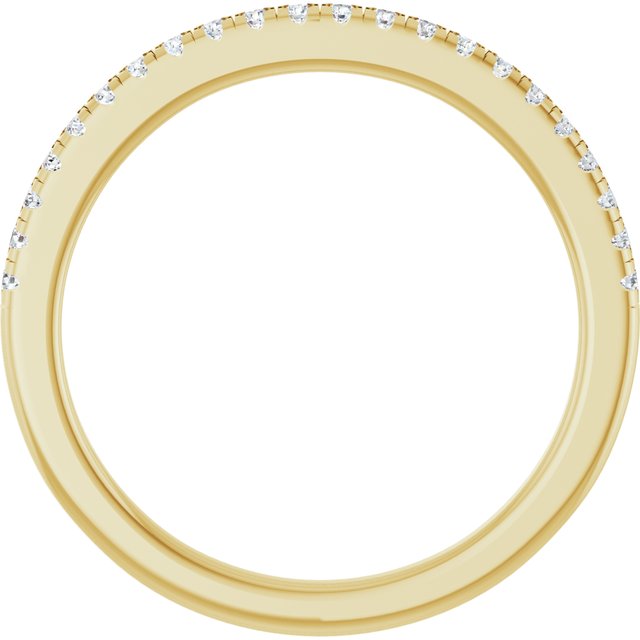 1/6 CTW Natural Diamond Matching Band, 1.8 mm