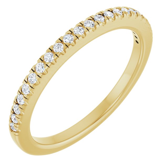 1/6 CTW Natural Diamond Matching Band, 1.8 mm